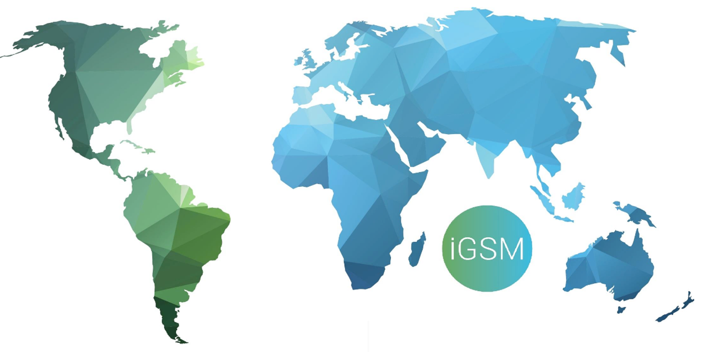 iGSM Home Page Map Graphic